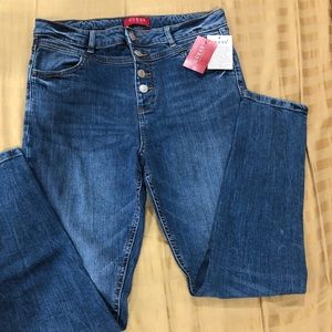 NWT Guess Jeans - Jen-Vanna Skinny Button Fly Jeans Size 30